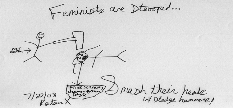 Feminists are stoooopid...