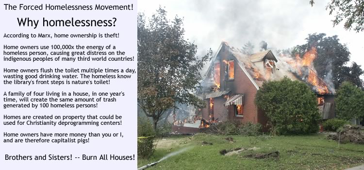 The Forced  Homelessness Movement!